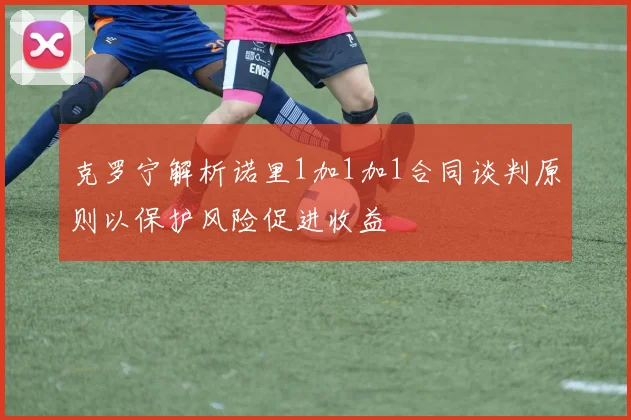 克罗宁解析诺里1加1加1合同谈判原则以保护风险促进收益